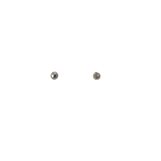 Black dia Earrings: KPE02-715