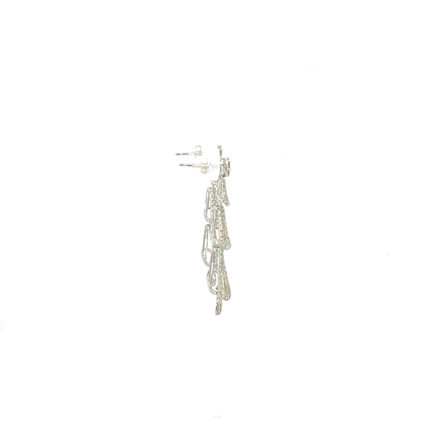 Diamond earrings: KPE03-458 WG - Image 4