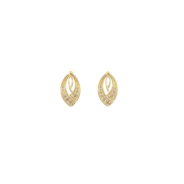 DIA Earrings: KPE03-556-YG