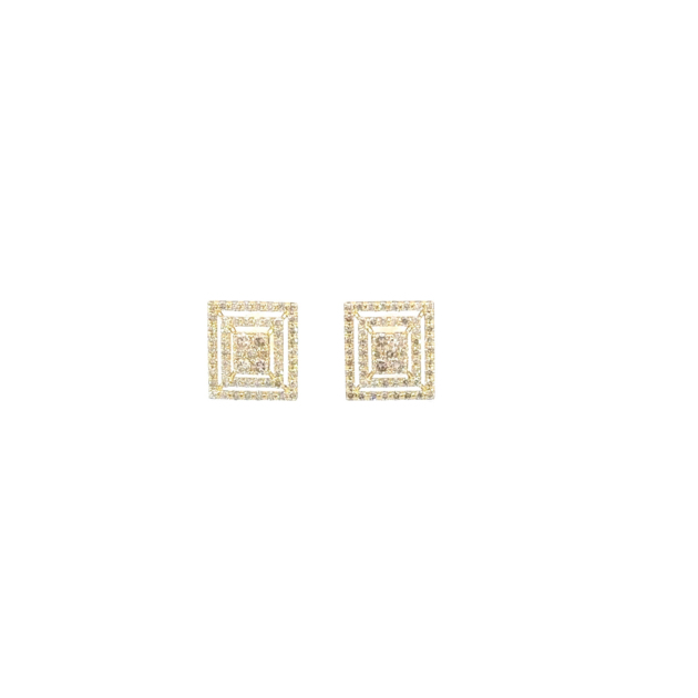DIA earrings: KPE03-673(N)-YG