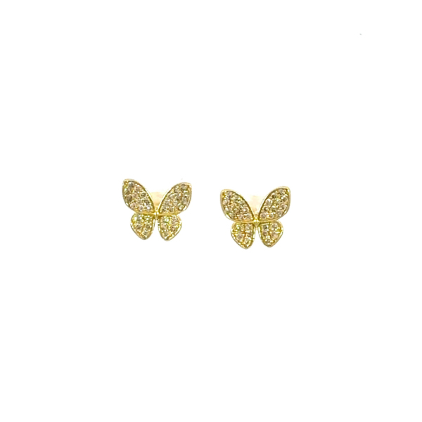 Butterfly earring: KPE28-305 YG