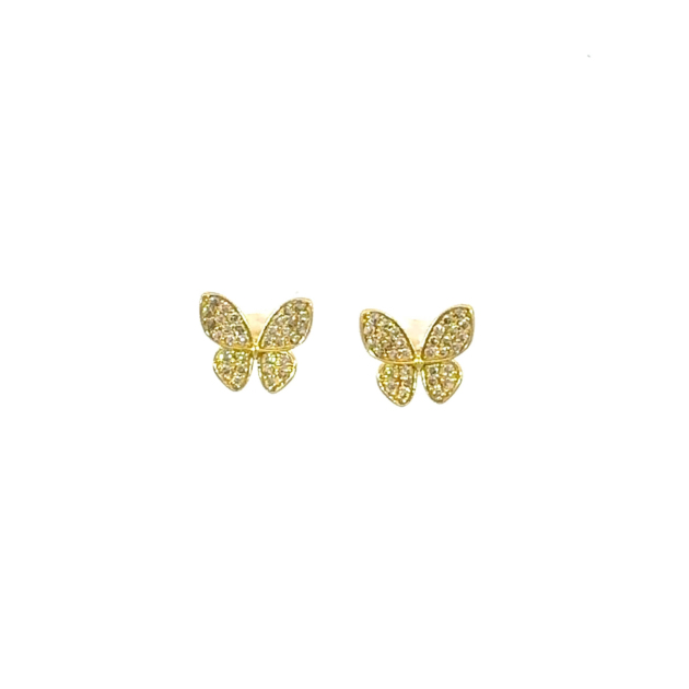Butterfly earring: KPE28-305 YG