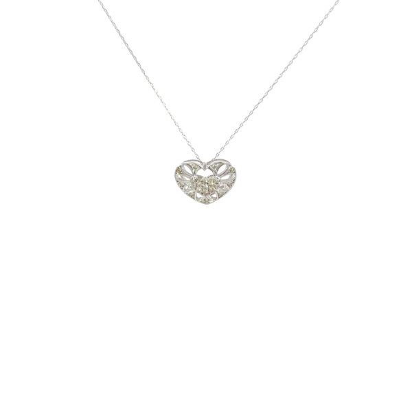 Heart Pendant: KPN03-481-WG