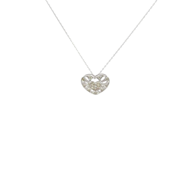 Heart Pendant: KPN03-481-WG