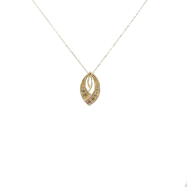Dia pendant: KPN03-524-YG