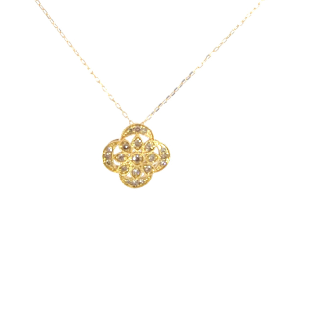 Diamond pendant: KPN03-600-YG