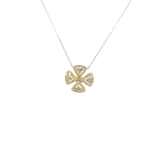 Diamond Pendant: KPN03-606-YG