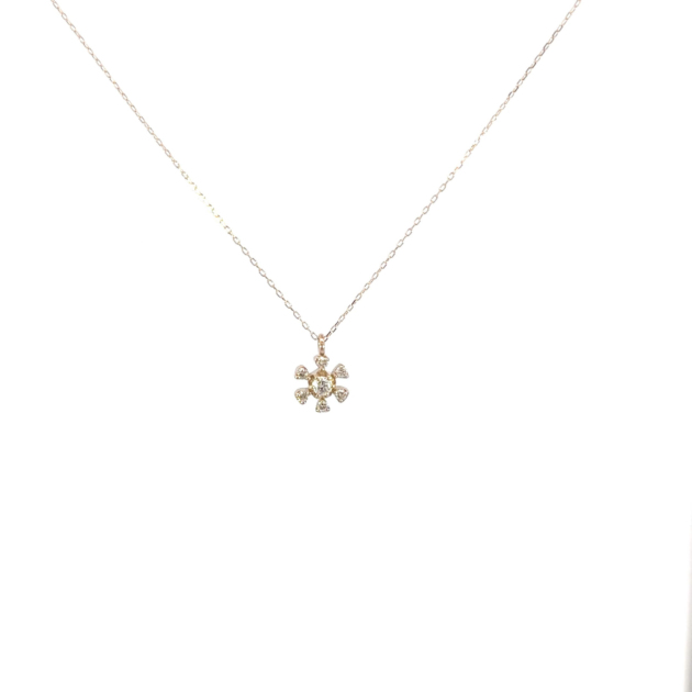 Diamond Pendant: KPN14-578-YG