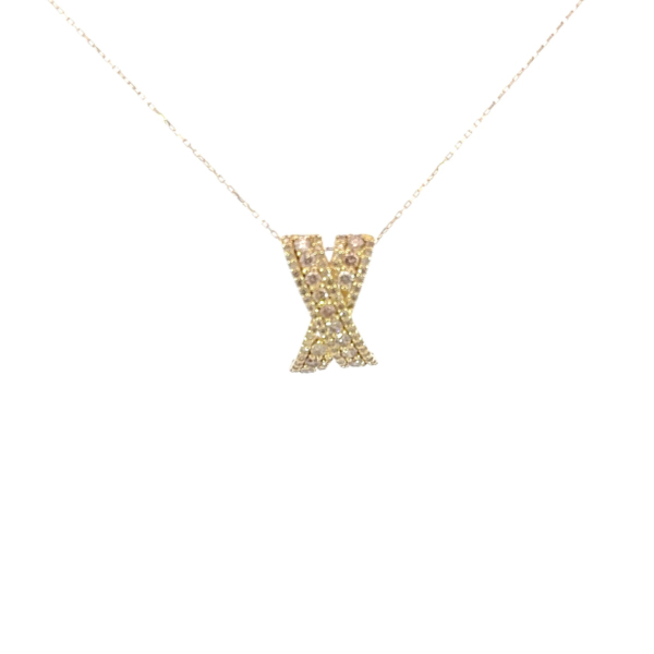 Diamond pendant: KPN21-408-YG