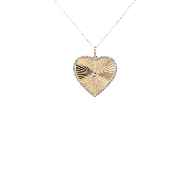 HEART pendant: KPN26-586-YG