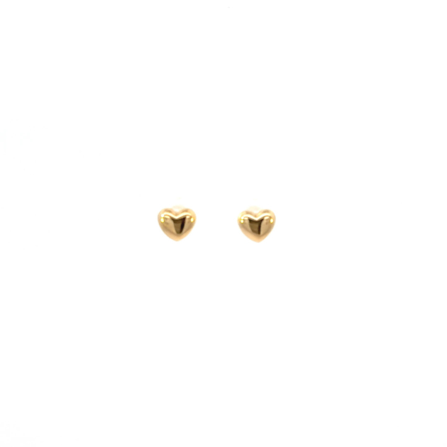 Heart GOLD earrings: PE05-101