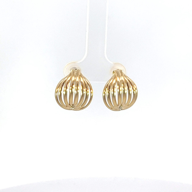 Gold earrings - KPE40-875