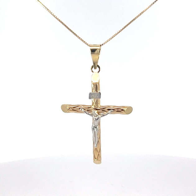 Gold Cross Pendant  - KPN42-632